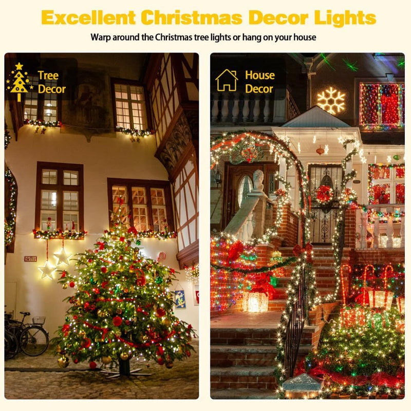 Solar Fairy String Lights 100LED 12Meter