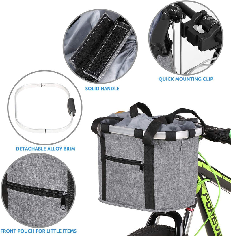 Pet Dog Puppy Cat Travel Carry Bag Carrier For Bike Bicycle Front Basket