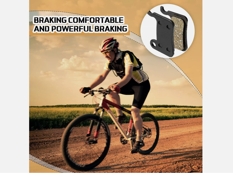 2 pair Mountain Bike Bicycle Disc Brake Pads For Shimano Hydraulic Mechanical