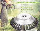 8-Inch Knotted Steel Wire Brush-Cutter Head