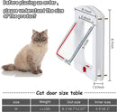 Pet Door With Lock For Cat Puppy Dog Door With Lock