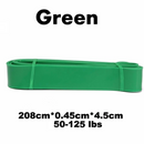 nzmegabuy green heavy-duty latex resistance loop band for strength training and pull-up assistance