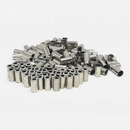 nzmegabuy 100-pack of 5mm metal bike cable housing end caps for brake cable maintenance and protection