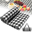 Large Picnic Blanket Premium Cashmere Rug Waterproof Mat Outdoor 200X200 * 2 Colors