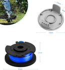 6-Pack Ryobi ONE+ Trimmer Spools with Cap