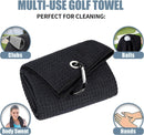 2pc Golf Towel  Black