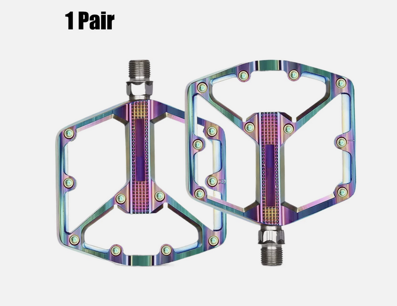 9/16'' Bicycle Pedals Cycling Road MTB Mountain Bike Pedals Flat Cycling Pedals * 2 Colors