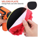 Car Polisher Buffer Cleaning Kit Polishing Waxing Buffing Sponge Pads