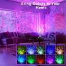nzmegabuy galaxy starlight projector displaying vibrant nebula and star effects in a living room with color options