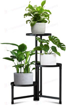 Plant Stand Garden Planter Metal Flower Pot Rack Corner Shelving Indoor Outdoor