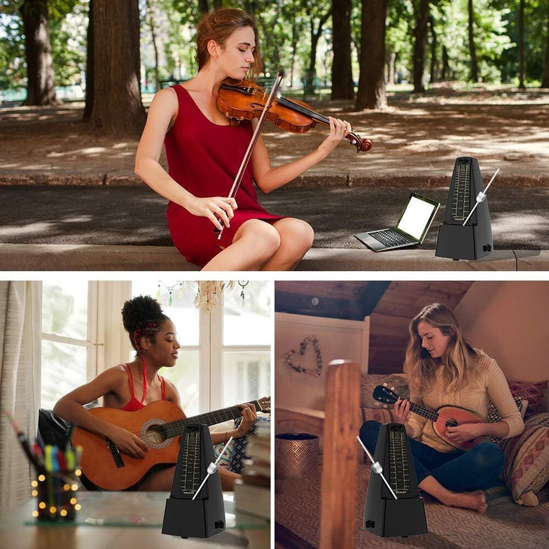 Metronome Standard Universal Mechanical Metronome for Piano Guitar Violin