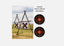 250pcs Shooting Target Self Adhesive Target StickerSports