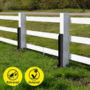 2-Pack Steel Fence Post Repair Anchors – 88cm