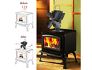 Heat Powered Fireplace Stove Fan