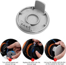 6-Pack Ryobi ONE+ Trimmer Spools with Cap