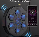 Bluetooth Music Boxing Machine LED Punching Machine with Gloves