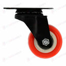 50mm Swivel Caster Wheels – Light Duty PVC Transport Wheels