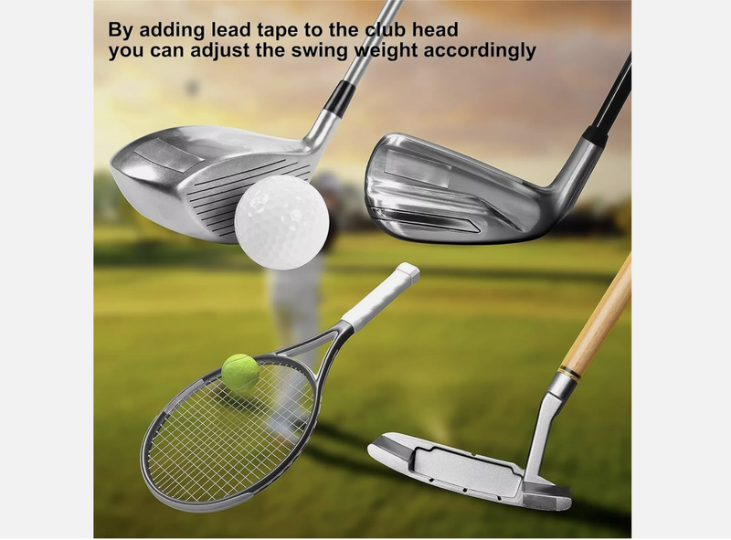1 Roll Golf Adhesive Lead Tape  * 3 Sizes