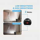 nzmegabuy LED work light showing high and low brightness modes with a red toggle switch for Makita 18V batteries