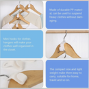 nzmegabuy white plastic clothes hanger connector hooks for space-saving closet organization and cascading storage