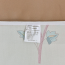nzmegabuy floral recliner chair cover fabric with care label showing 92 percent polyester and 8 percent spandex