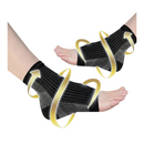 nzmegabuy black compression arch support socks for plantar fasciitis with breathable moisture-wicking fabric