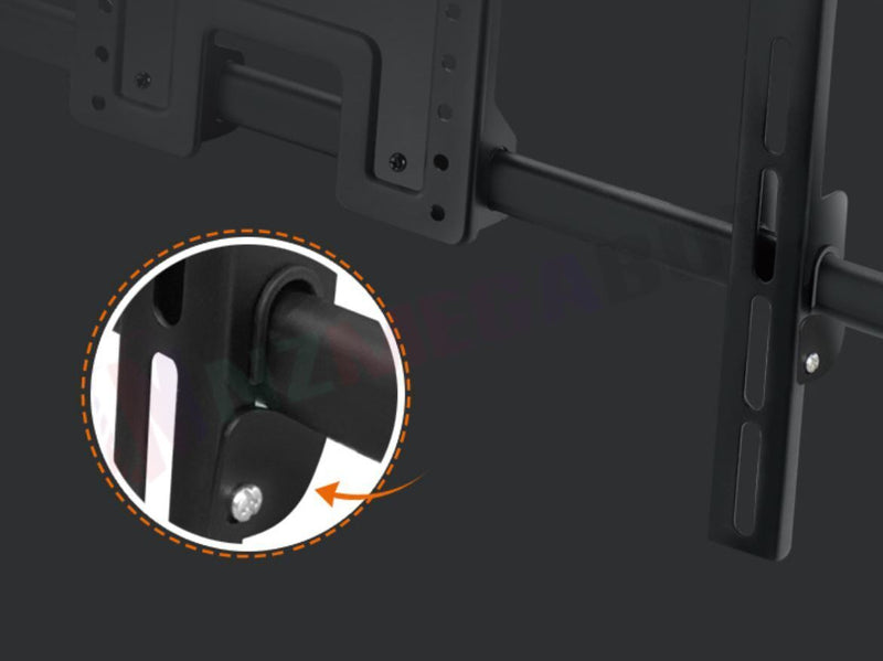 TV Wall Mount Bracket Heavy Duty Double Arm 32"-100"