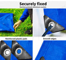 Tarpaulin Tarp Canvas Camping Poly Tarps Heavy Duty Cover 160gsm *10 Sizes