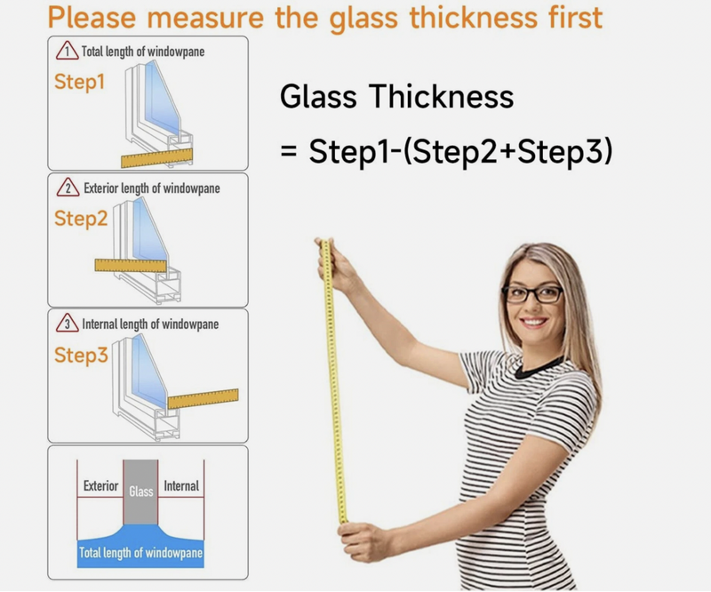 Double Sided Magnetic Window Glass Cleaner