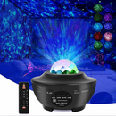 nzmegabuy galaxy starlight projector with remote control, featuring ocean wave and starry sky effects for bedrooms.