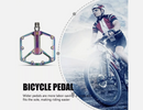 9/16'' Bicycle Pedals Cycling Road MTB Mountain Bike Pedals Flat Cycling Pedals * 2 Colors