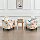 2pc Tub Chair Cover + Cushion Cover * 2 Pieces