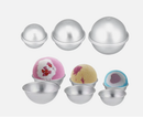 3d Aluminum Bath Bomb Molds Half Ball Sphere * 3 Sizes