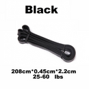 nzmegabuy black heavy-duty natural latex resistance loop band for strength training and mobility exercises