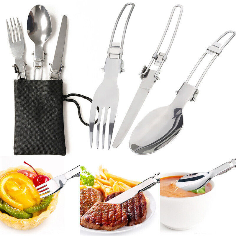 Camping Cookware Set Green