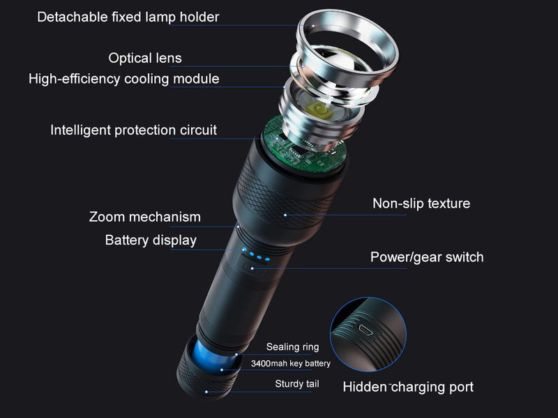Rechargeable Torch LED