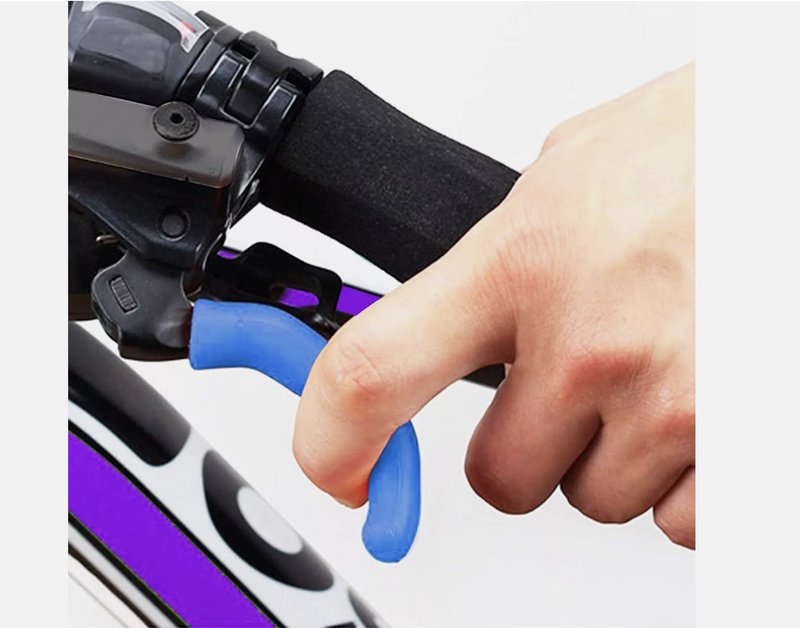 1Pair MTB Bicycle Grips Sleeves Bike Protector Covers Silicone Brake Lever * 2 Colors