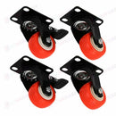 50mm Swivel Caster Wheels – Light Duty PVC Transport Wheels