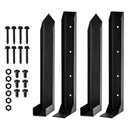2-Pack Steel Fence Post Repair Anchors – 88cm