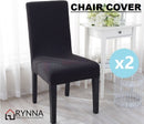 Chair Covers *Black *Available In 2pcs and 4 Pcs