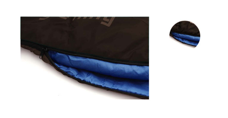 Camping Mummy Sleeping Bag Single  -8°C *Coffee *