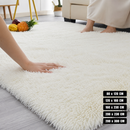 Super Soft White Shaggy Carpet Rug | Modern Plush Floor Rug