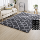 Super Soft Grey Cloud Shaggy Carpet Rug | Modern Plush Floor Rug