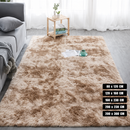 Brown Tip Shaggy Rug 160x230cm | Soft Large Area Carpet for Living Room