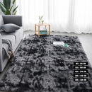 Super Soft Dark Grey Tip Shaggy Carpet Rug NZ | Modern Plush Floor Rug
