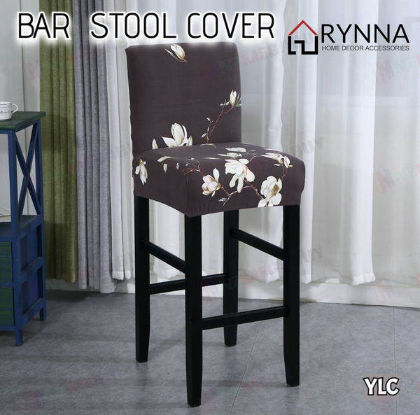 Cafe Bar Stool Covers Stretch Armless Chair Slipcover Spande (YLC)