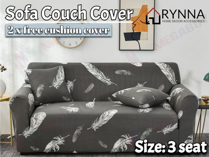 Stretch Sofa Cover Lounge Couch Removable Slipcover *4 Sizes