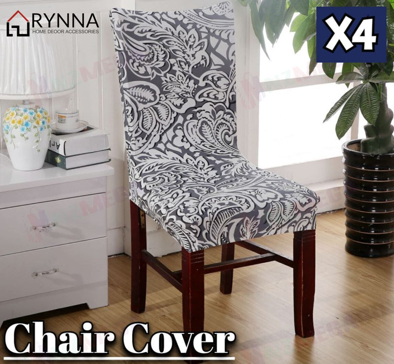 Chair Covers *Sky Grey *Available In 2Pcs and 4Pcs