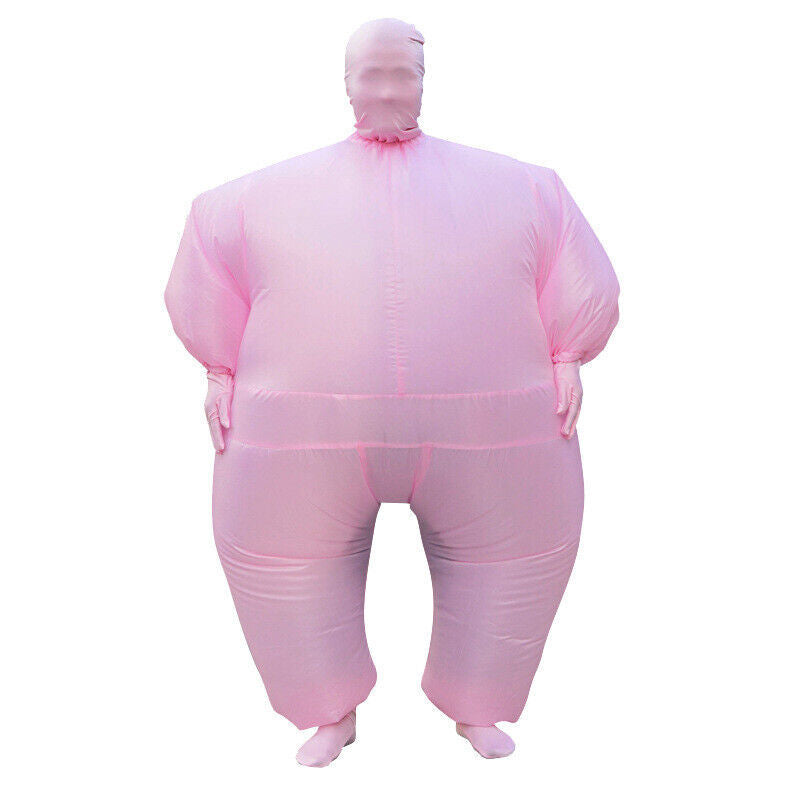 Inflatable Fancy Chub Fat Masked Suit Costume Blow Up Dress *9 Colors