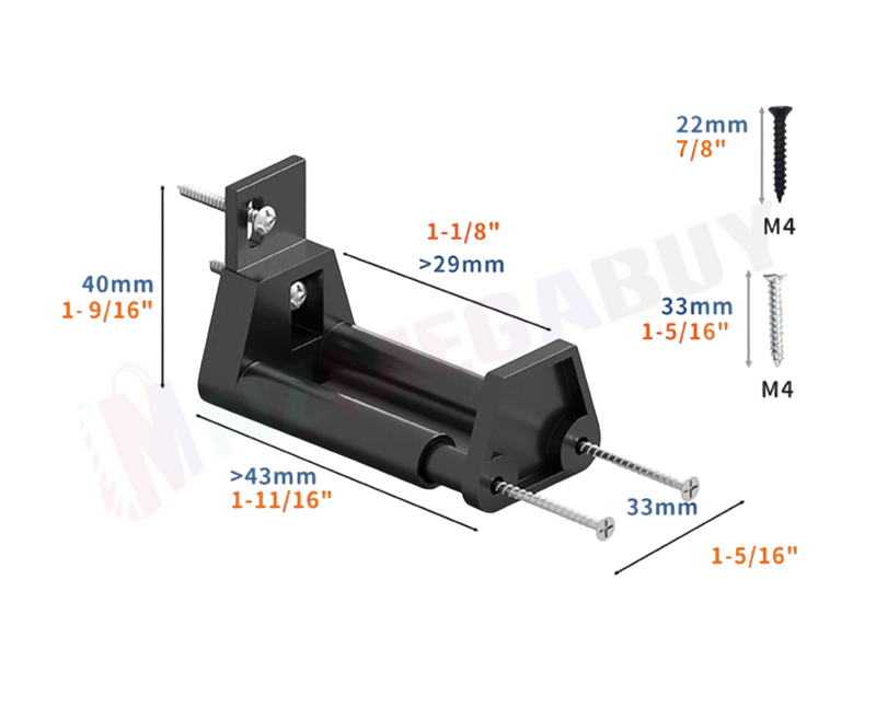 Black Steel Barn Door Hardware Sliding Bottom Floor Guide Wall Guides
